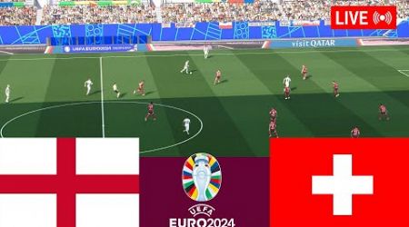 [LIVE] England vs Switzerland. 2024 Euro Cup Full Match - Video game simulation