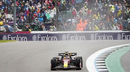 Max Verstappen finishes second behind Lewis Hamilton in the British Grand Prix