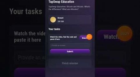 tapswap education answer || tapswap education combo code 0300