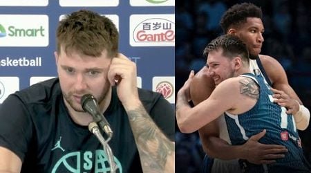 Luka Doncic reacts to Slovenia being eliminated from Olympics by Giannis &amp; Greece