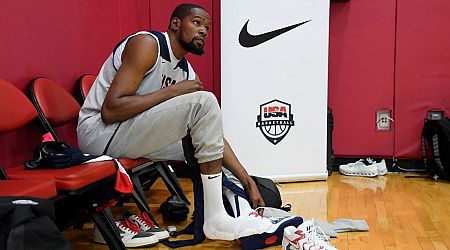 Durant day-to-day with sore calf for U.S. Olympic basketball