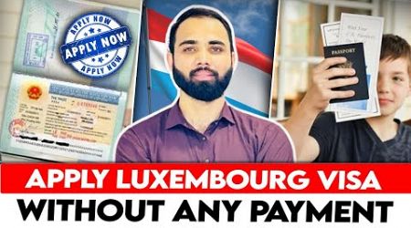 How to Apply Luxembourg Country Work Visa 2024 | Luxembourg Unskilled Jobs | Luxembourg Online Jobs