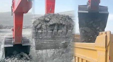 The Process Of Mining And Transporting Rare Earth Ores P22 #satisfying #amazing #excavator #mining