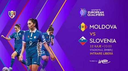 Live: Fotbal feminin. Moldova - Slovenia . Preliminariile WEURO 2025
