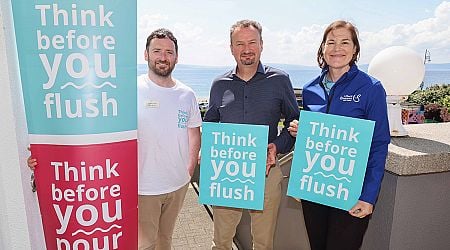 The Think Before You Flush helping protect waterways