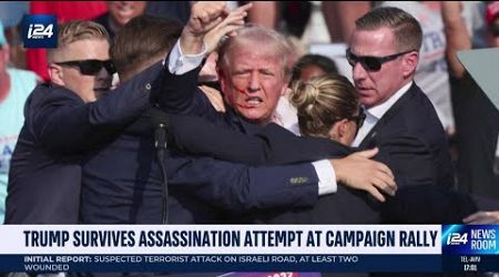 Trump survives assassination attempt at campaign rally