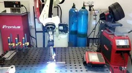 Fronius Robotic programming and My Robo welding in My Company #fronius #india #australia #like