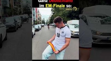 Ganz Deutschland im EM-Finale so: #TeamDeutschland #EURO2024 #Spanien #BestTrendVideos #Fussball
