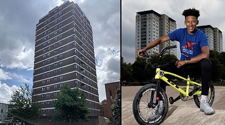 Mural of Olympian Kye Whyte to be painted on Camberwell estate block he used to live in