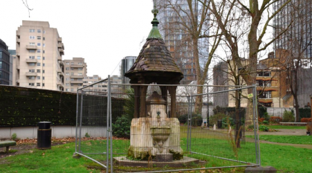 Edwardian drinking fountain to refresh thirsty Londoners after running dry for years