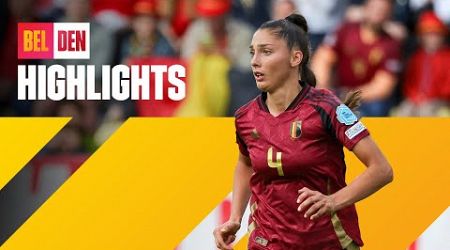 Belgium 0-3 Denmark | Denmark too strong for our Flames | #REDFLAMES | Women&#39;s European Qualifier