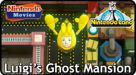 Nintendo Land - Luigi&#39;s Ghost Mansion Compilation (5 Players, Maurits, Rik, Myrte, Danique, Bryan)