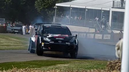 Ogier Rovanpera Sordo | Goodwood Festival Of Speed 2024 | Formula 1 &amp; Drift &amp; more