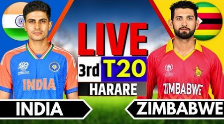 India vs Zimbabwe T20 Match Live | Live Score &amp; Commentary | IND vs ZIM Live Scores