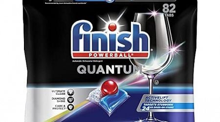 3-Pack 82-Count Finish Powerball Quantum Dishwasher Detergent Tablets $13.99 Free Shipping w/ Prime
