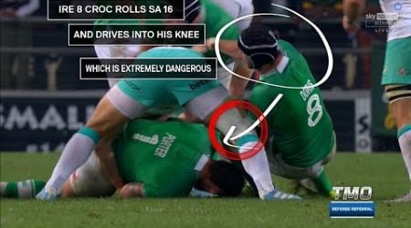 Rugby Referee Analysis: South Africa vs Ireland 2nd Test