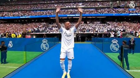 Kylian Mbappe presentation for Real Madrid July 16th, 2024