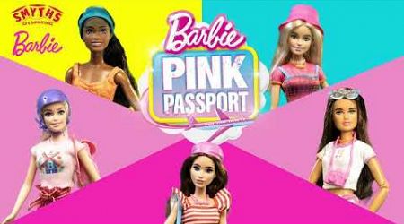 Voyage avec les Barbie Pink Passport chez Smyths Toys