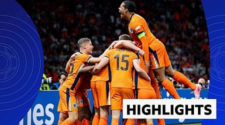 Highlights: Netherlands come from behind to beat Turkey