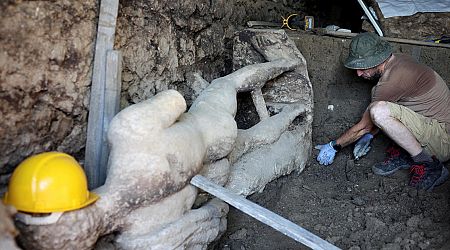 Ancient Roman statue discovered in sewer