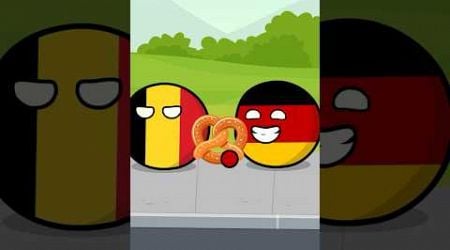 Relationship Belgium vs Germany | Countryballs