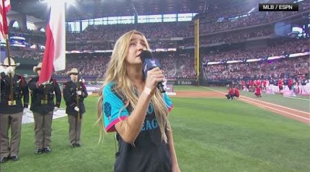 Colorado native Ingrid Andress releases statement about her national anthem performance