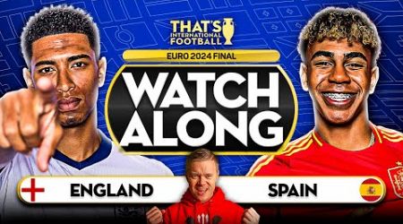 ENGLAND vs SPAIN! LIVE EURO 2024 FINAL with Mark GOLDBRIDGE
