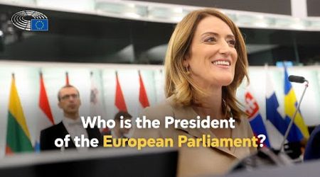 Roberta Metsola: meet the President of the European Parliament