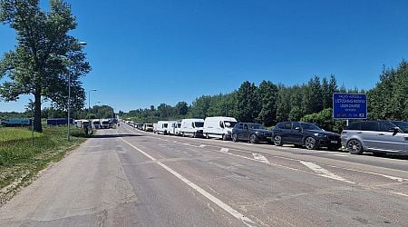 Four Belarusian cars turned back on Latvian border on Tuesday