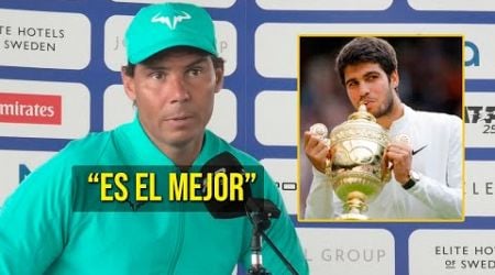 Rafael Nadal Reacciona al Wimbledon de Alcaraz &quot;Va a ser de los mejores de la historia&quot;