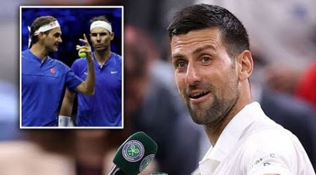 Novak Djokovic &#39;annoyed&#39; with Roger Federer and Rafael Nadal in angry Wimbledon rant