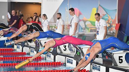 Medal Shower and a World Record at the Finswimming World Championships