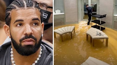 Drake's $100 million Toronto mansion devastated by floods as singer shows extent of damage
