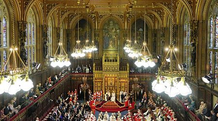 Trumpets, tiaras and tradition on display as King Charles III presides over opening of Parliament