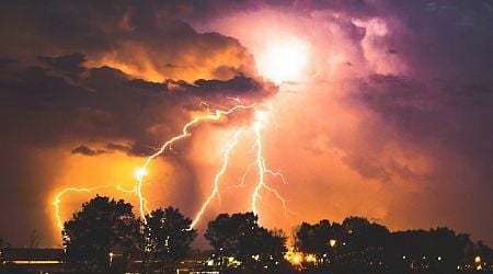 Storms and heatwave at the same time in Romania