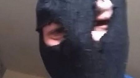 Watch: Masked thug threatens the life of Garda Commissioner Drew Harris and Mary Lou McDonald 