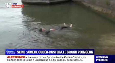 La baignade la plus chere du monde pour La Ministre des Sports..Merci Hidalgo..