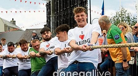 In pictures: Tug-of-war fills the streets of Carndonagh