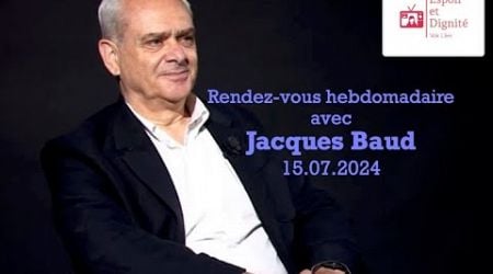 Jacques Baud : Tentative d&#39;assasinat sur Trump , Otan-Russie , Politique France et Gaza 15.07.2024