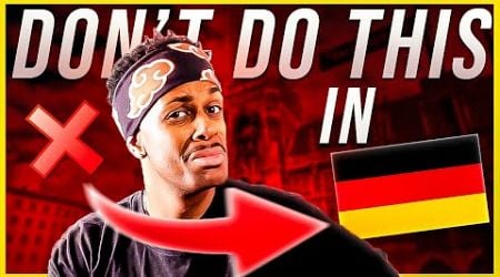 7 Things You JUST DON&#39;T DO in Germany