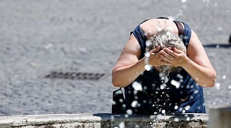 How hot it is in Greece, Spain, Portugal, France, and other parts of Europe?