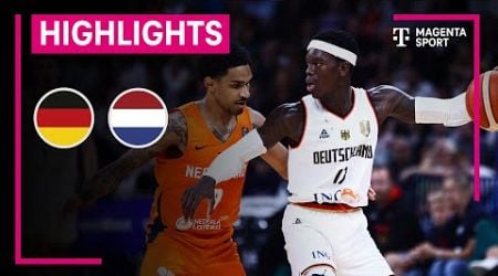 Deutschland - Niederlande | Basketball-Testspiel | MAGENTA SPORT