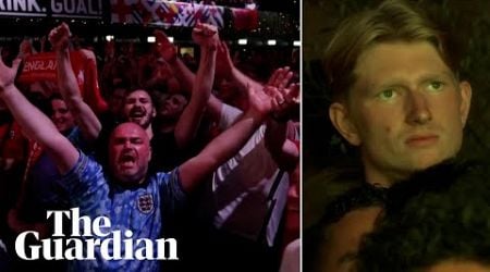 England fans erupt as Dutch fans rue Euro 2024 semi-final loss