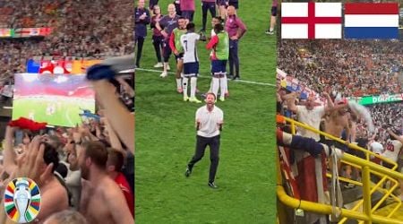 England Fans Go Crazy in Dortmund To Watkins Goal &amp; Win Against Netherlands At The EUROS