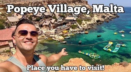 I visited Popeye Village in Malta FOR THE FIRST TIME!