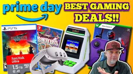 All The BEST Amazon Prime Day 2024 GAMING Deals! Updated!!