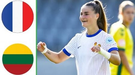 France vs Lithuania | Highlights | U19 Women&#39;s European Championship 17-07-2024