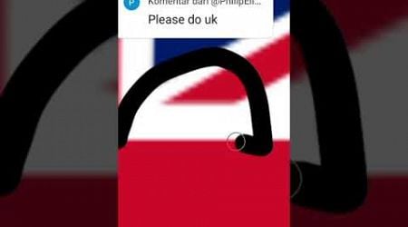 Countryball Drawing United Kingdom To Philip #fyppppppp #countryballs #funny #drawing #map