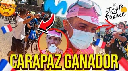 GANA RICHARD CARAPAZ Y VOY EN EL AUTO DEL MOVISTAR - Vlog