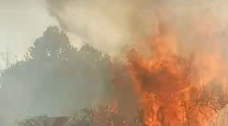 A new fire breaks out near Stara Zagora